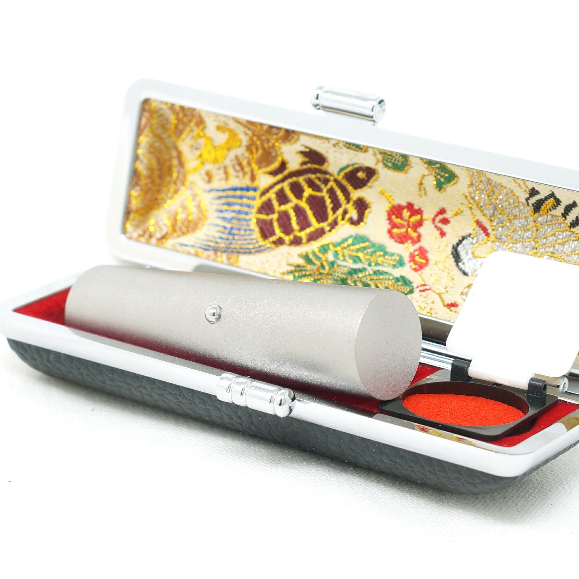 法人印鑑 銀行印 16.5〜18mm チタン 目印付き 石アタリ