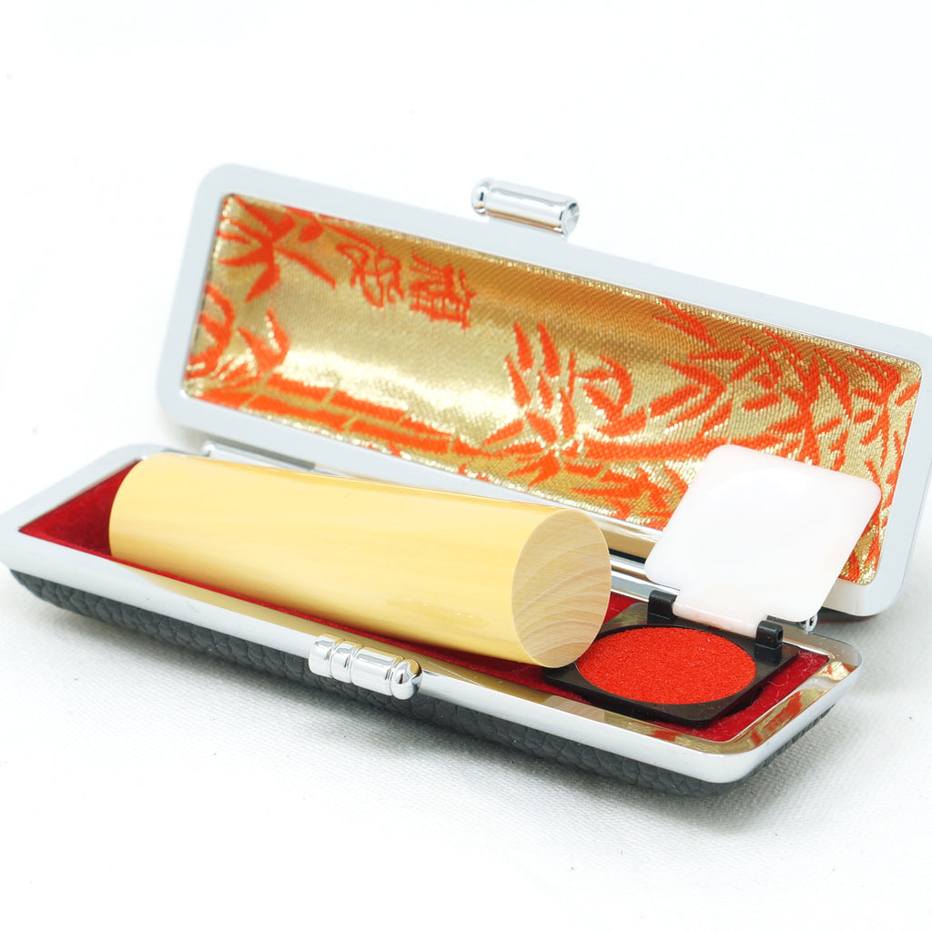 個人印鑑 名入れ 銀行印 選べる6サイズ アカネ