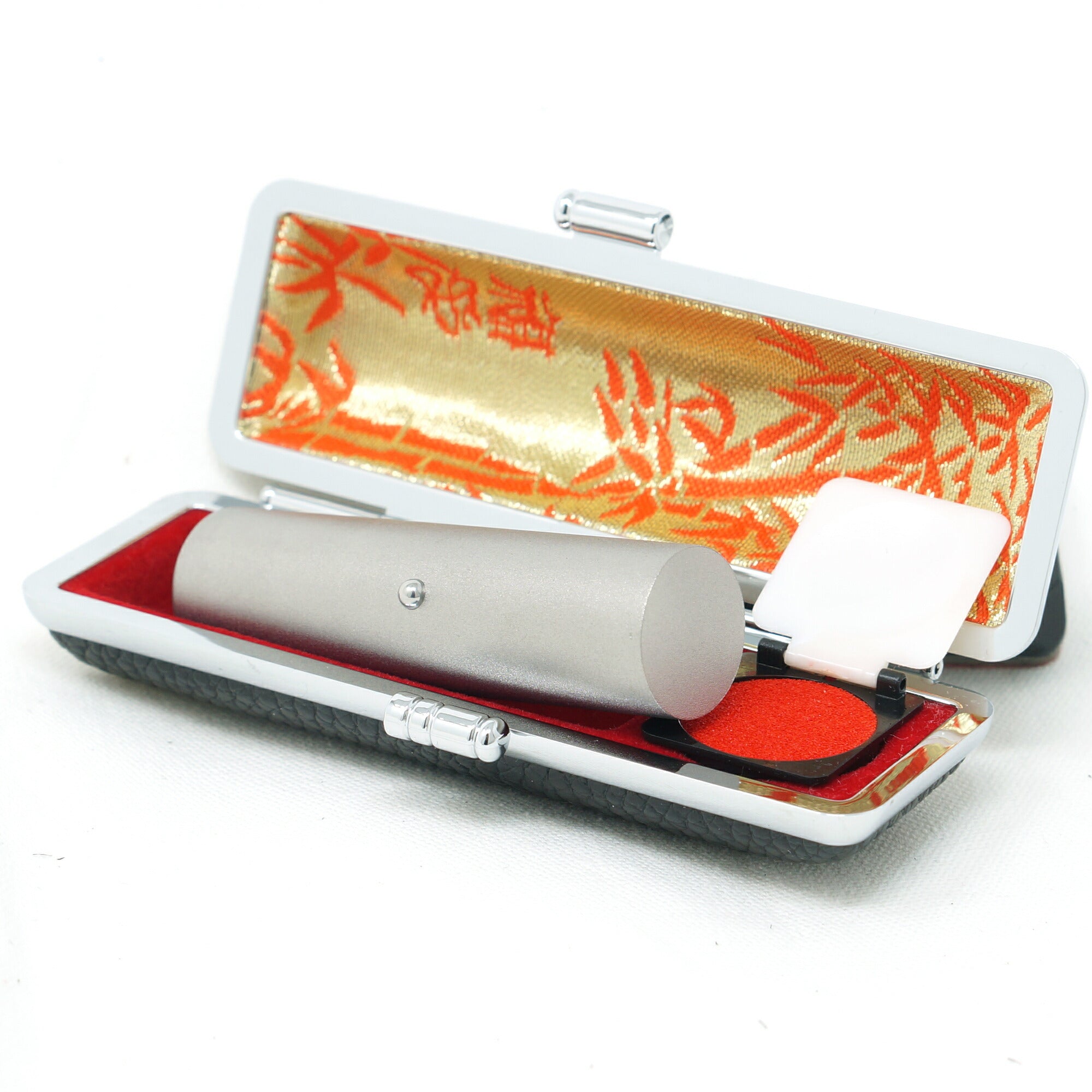 法人印鑑 銀行印 16.5〜18mm チタン 目印付き 石アタリ