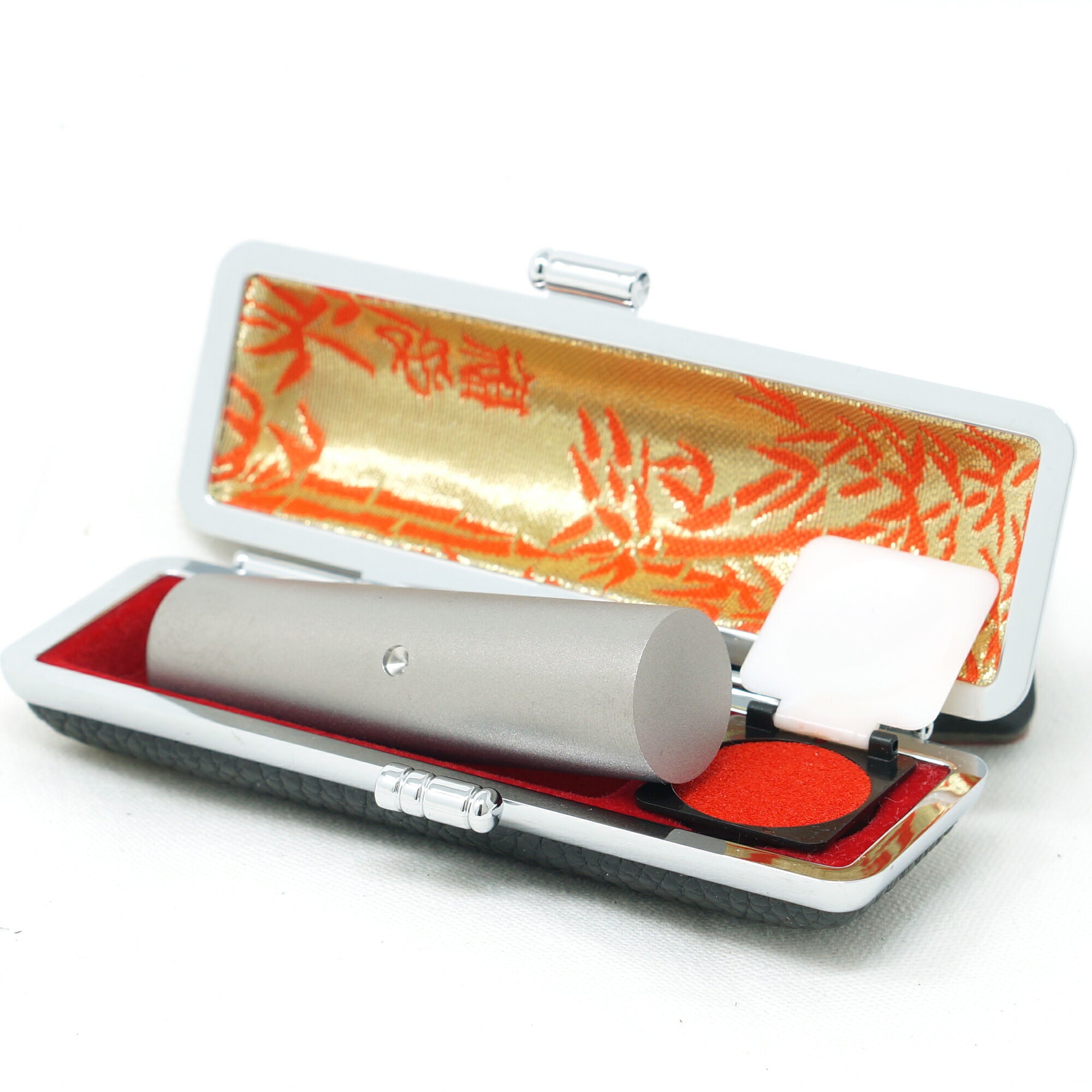 個人印鑑 実印 選べる6サイズ チタン 目印付き 石アタリ