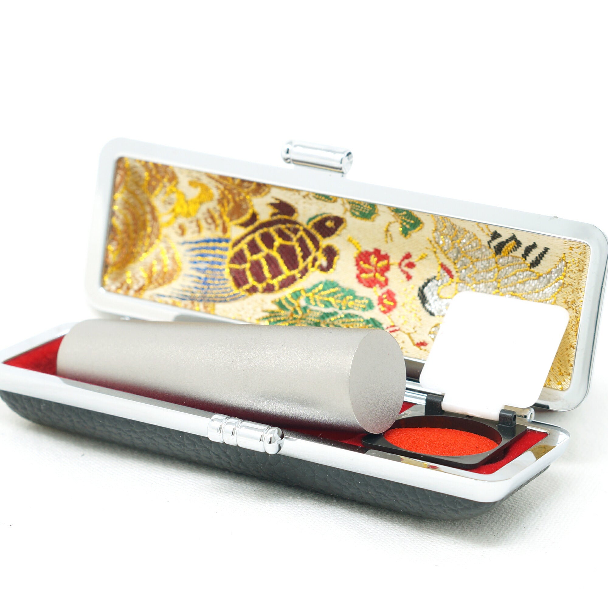 法人印鑑 銀行印 16.5〜18mm チタン 目印付き 石アタリ